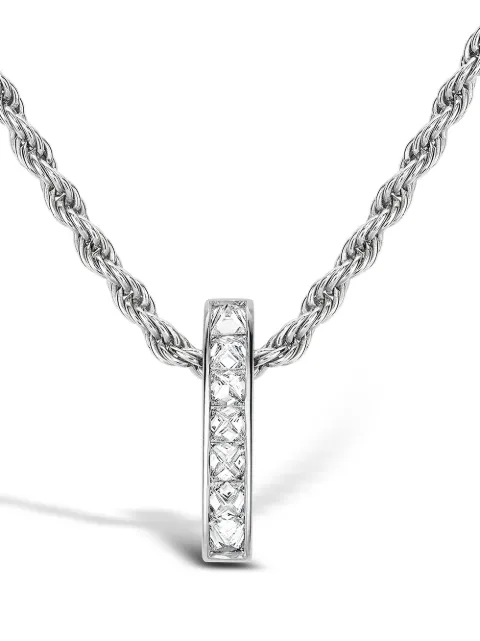 Pragnell 18kt Weißgoldhalskette mit Diamanten