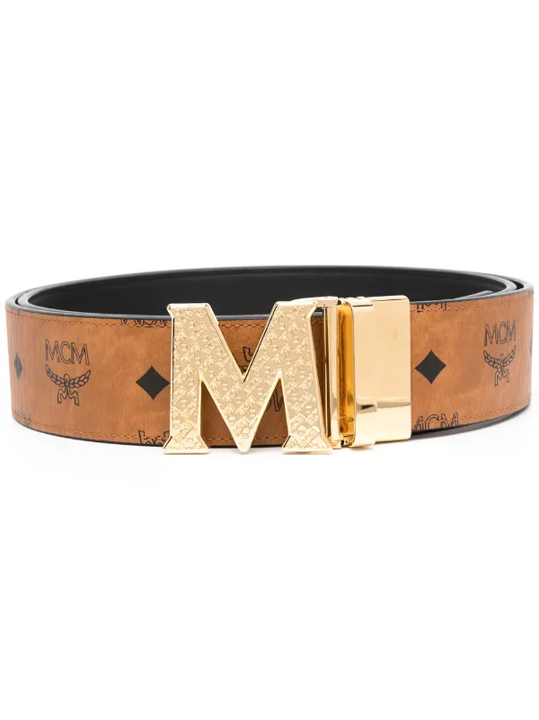 mcm men's claus reversible belt