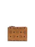 MCM Visetos logo-print wallet - Brown
