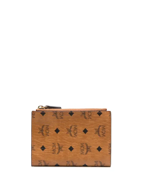 MCM Visetos logo-print wallet