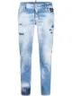 Image 1 of Dsquared2 ripped cropped jeans