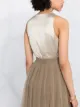 Brunello Cucinelli high-waisted asymmetric-hem silk skirt