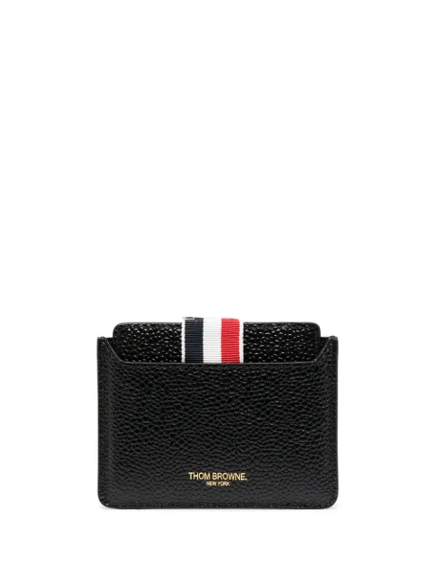Thom Browne Grosgrain loop leather mirror case