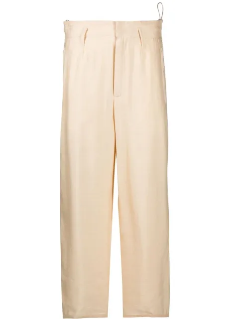 Forte Forte concealed-front trousers