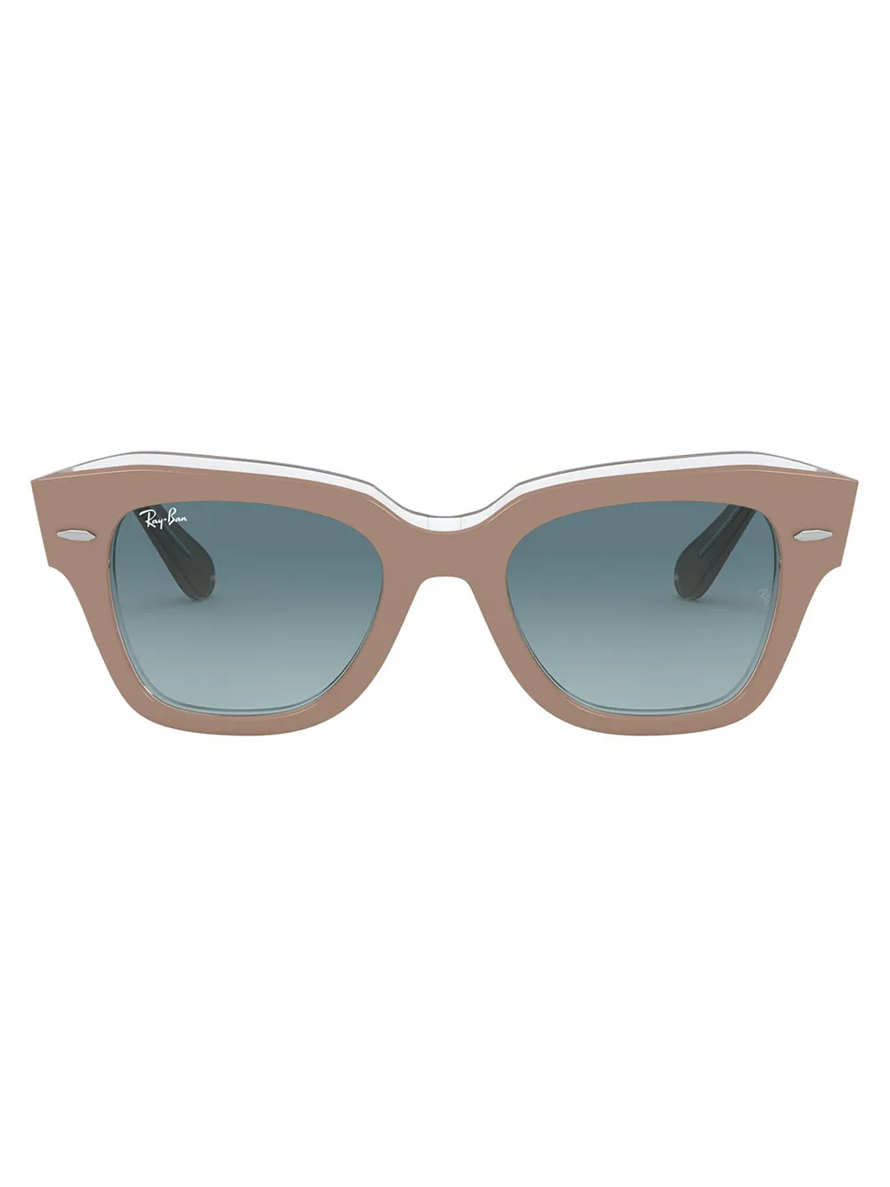 Ray-Ban State Street RB2186 zonnebril Bruin