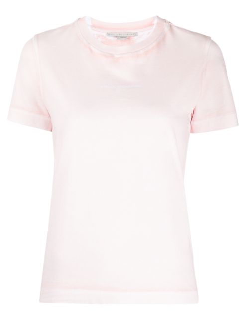 Stella McCartney 2001 logo-print faded T-shirt Women