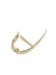Metier by Tom Foolery 9kt yellow gold Large Skinny Point huggie earring