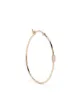 Image 1 of Metier by Tom Foolery 9kt yellow gold small baguette diamond hoops