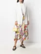 Image 2 of Boutique Moschino tiered ruffled floral skirt