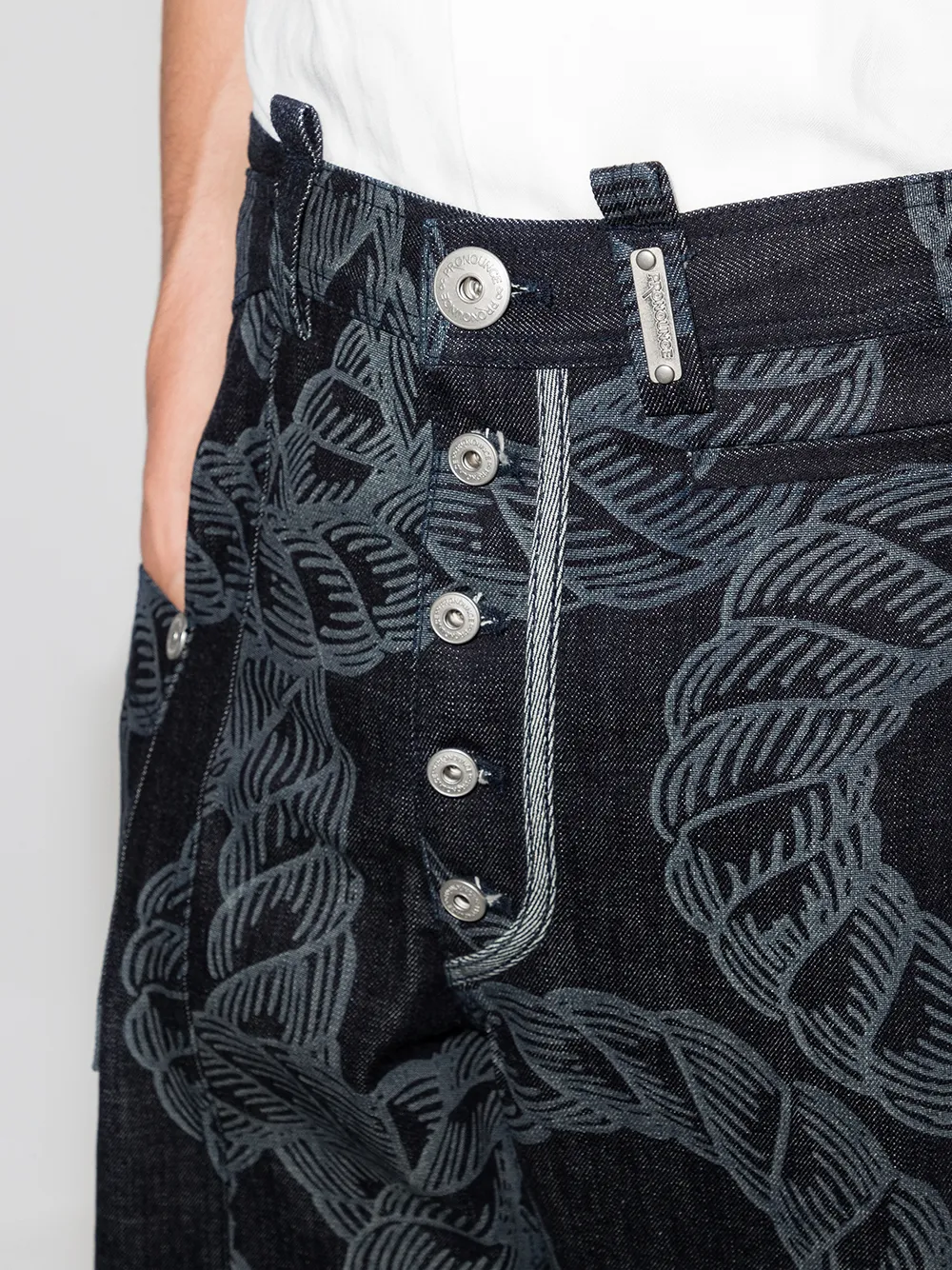 фото Pronounce широкие брюки rope laser