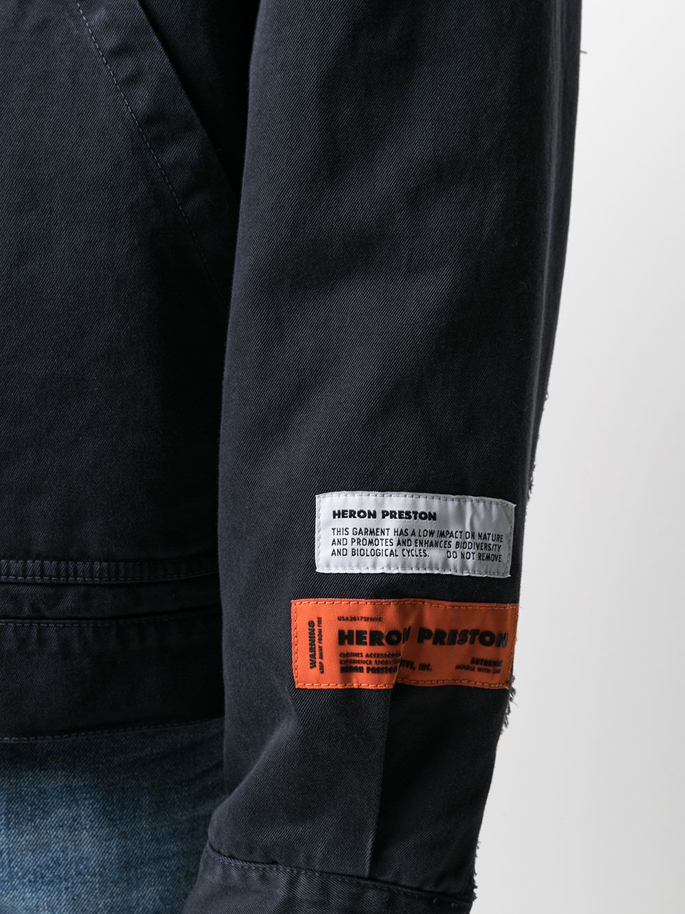 фото Heron preston uniform zip jacket