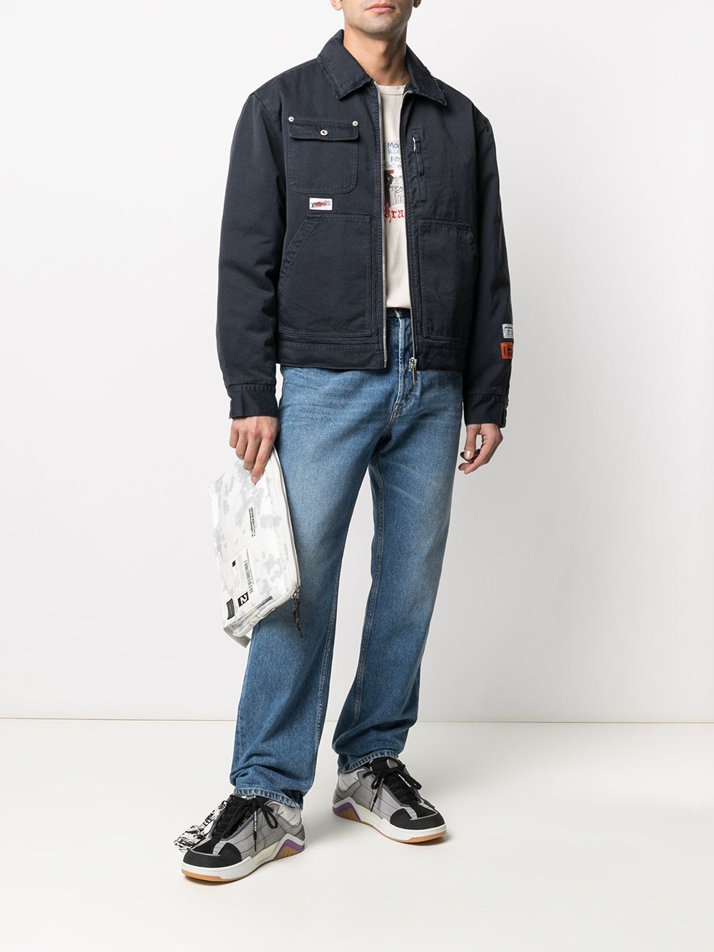 фото Heron preston uniform zip jacket