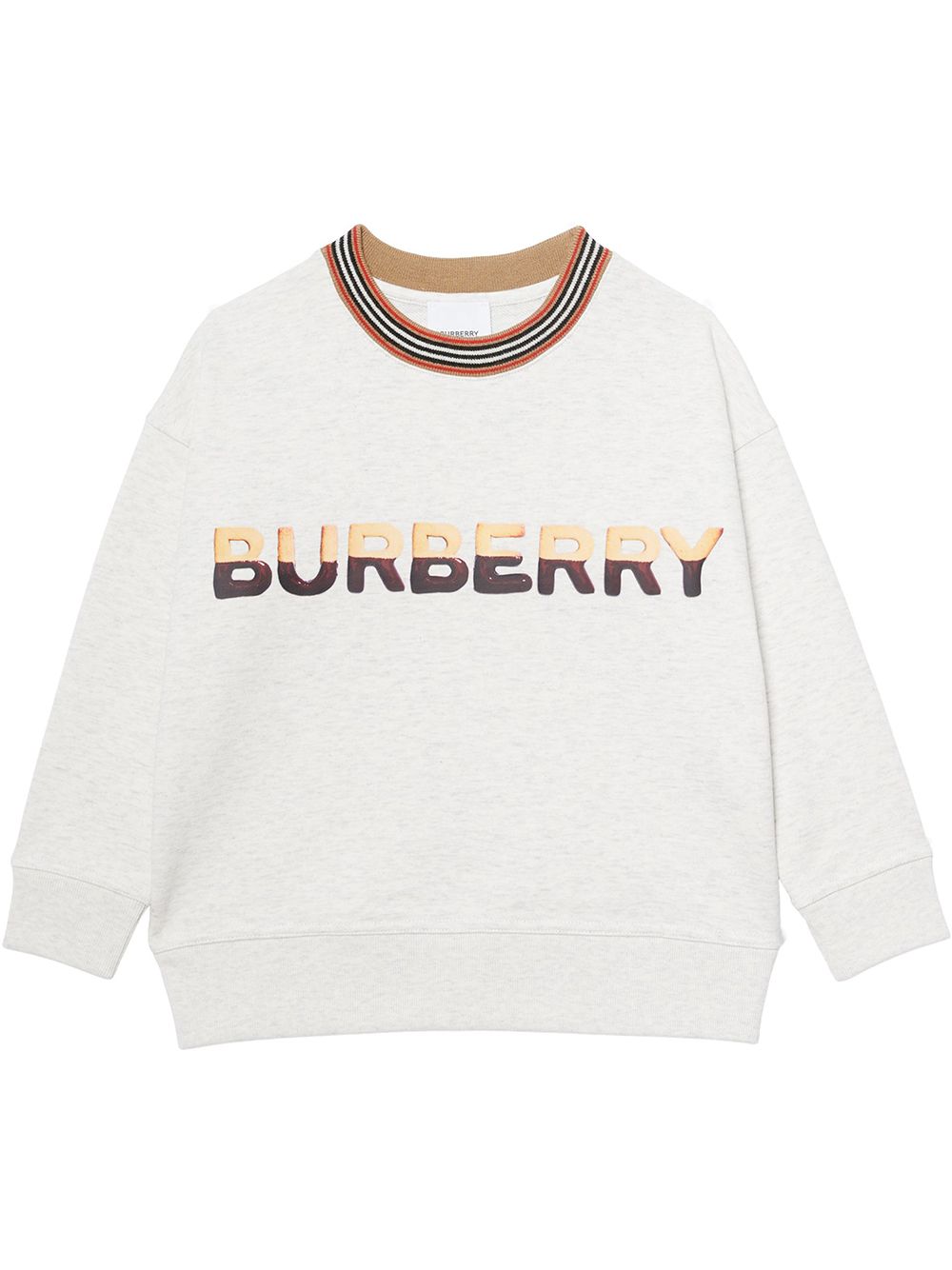 фото Burberry kids толстовка с логотипом