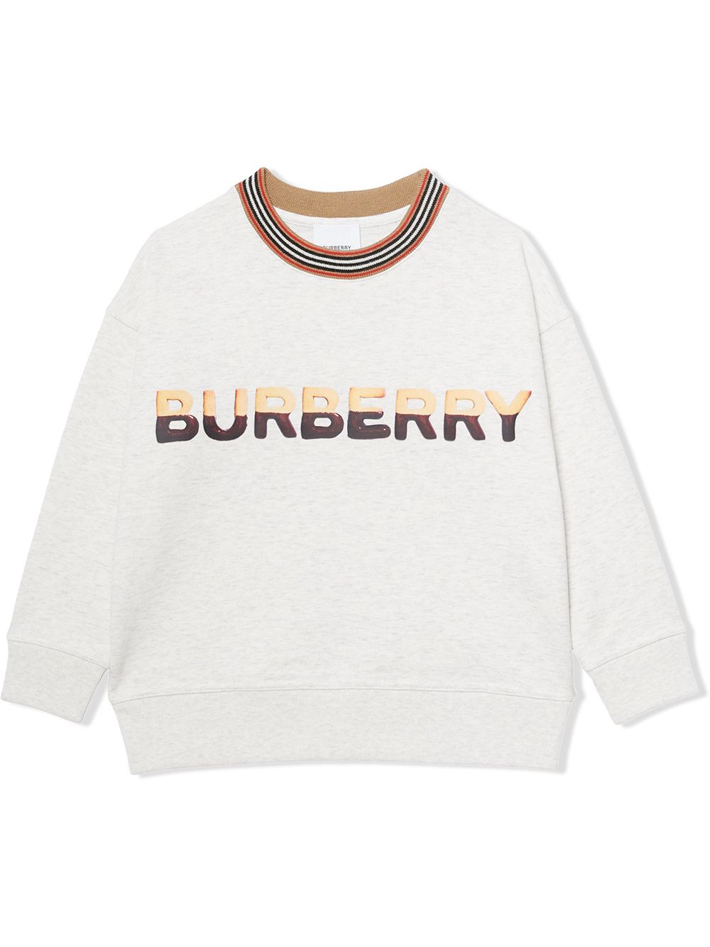 фото Burberry kids толстовка с логотипом