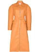 Image 1 of Bottega Veneta belted-waist leather trench coat