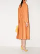Bottega Veneta belted-waist leather trench coat