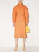Image 2 of Bottega Veneta belted-waist leather trench coat