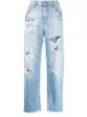 Image 1 of Pinko ripped straight-leg jeans