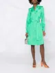 Image 2 of Pinko tied-waist floral-print dress