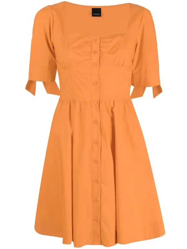 buttoned up dress