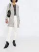 Image 2 of Pinko tweed-effect frayed coat