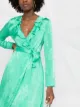 Pinko Wickelkleid mit Blumen-Print