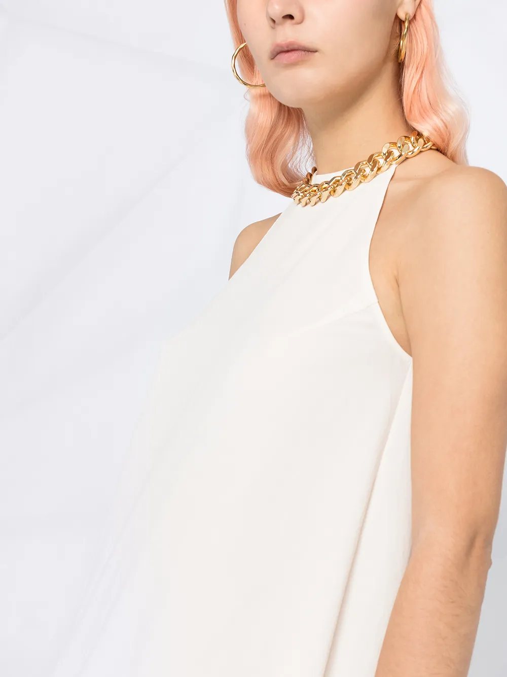 фото Pinko платье мини с цепочкой