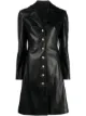 Image 1 of Pinko single-breasted faux-leather coat