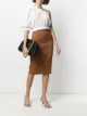 Image 2 of Pinko buttoned pencil skirt