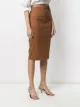Pinko buttoned pencil skirt