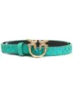 Image 1 of Pinko logo-plaque perforated belt