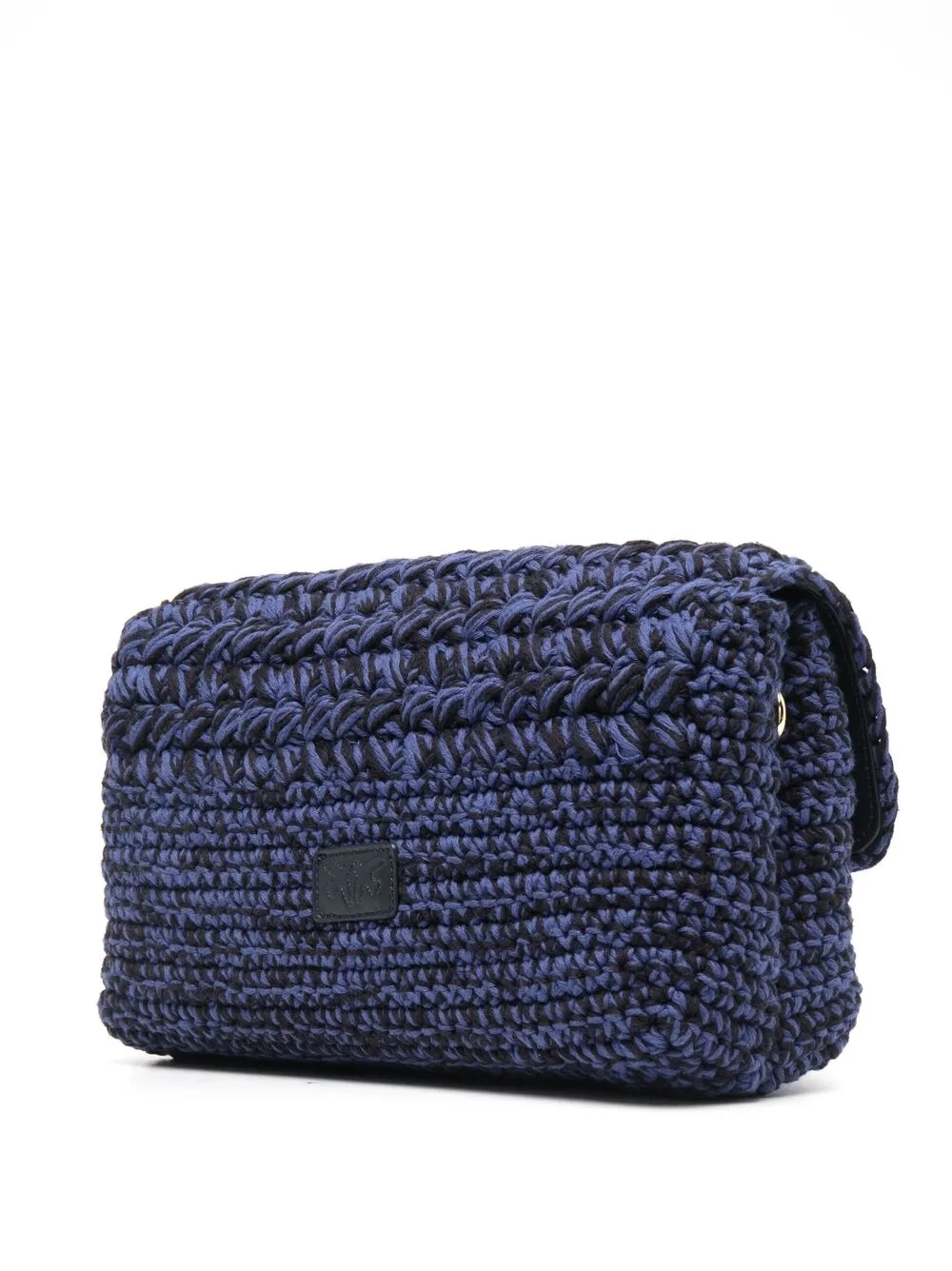 фото Pinko сумка на плечо love из ткани букле