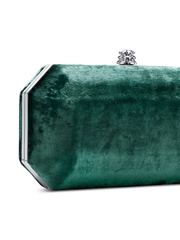 Emerald green clutch best sale