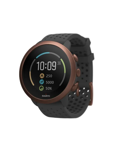Suunto ساعة ذكية 'سلايت 3 فيتنيس' رمادية