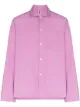 Image 1 of TEKLA long-sleeve pajama shirt
