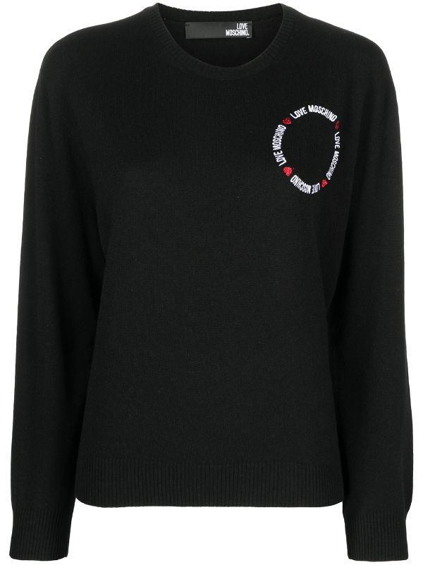 love moschino black jumper