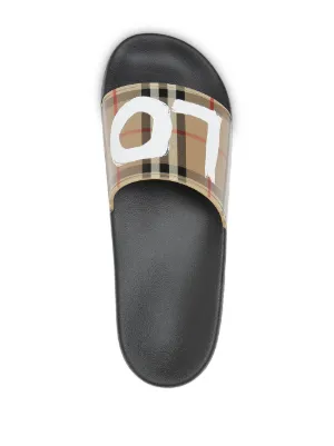 burberry mens slides