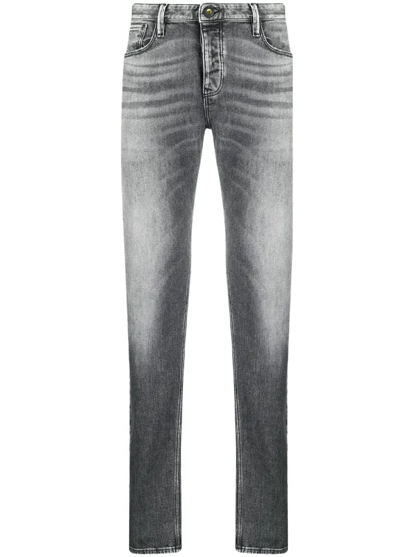 armani straight leg jeans