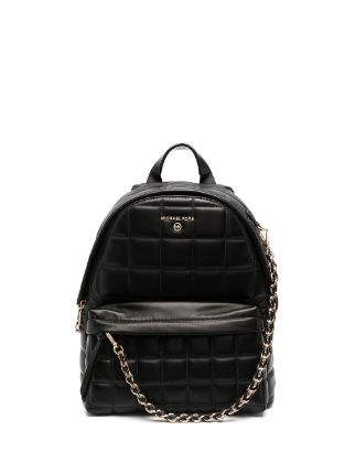 slater medium quilted leather backpack