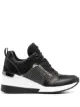 Image 1 of Michael Michael Kors Georgia mixed-media wedge sneakers
