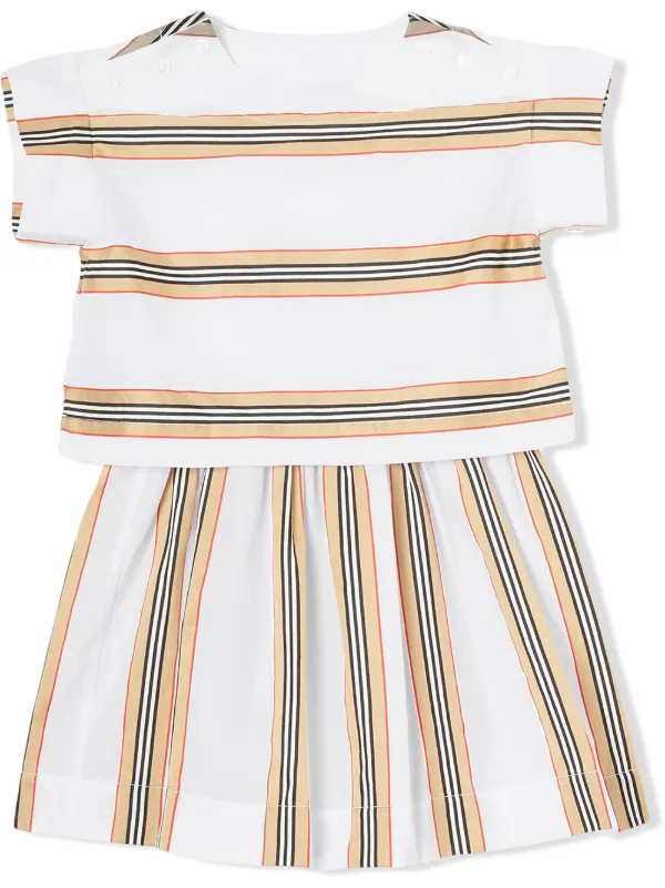 Burberry hotsell skirt set