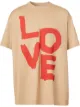 Afbeelding 1 van Burberry T-shirt met logoprint