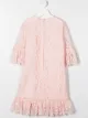 Image 2 of Dolce & Gabbana Kids lace ruffle-trim dress