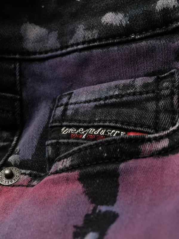diesel paint splatter jeans