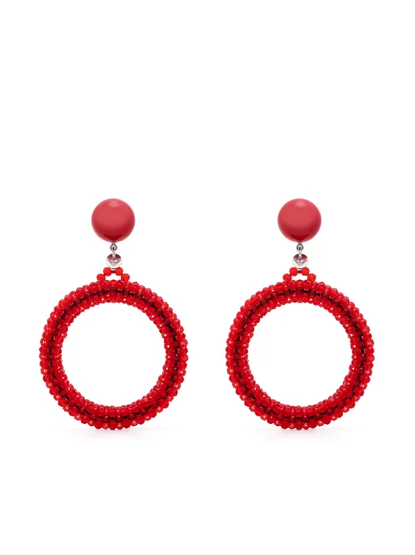 armani hoop earrings