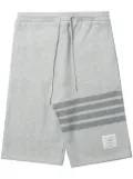 Thom Browne 4-Bar motif drawstring track shorts - Grey