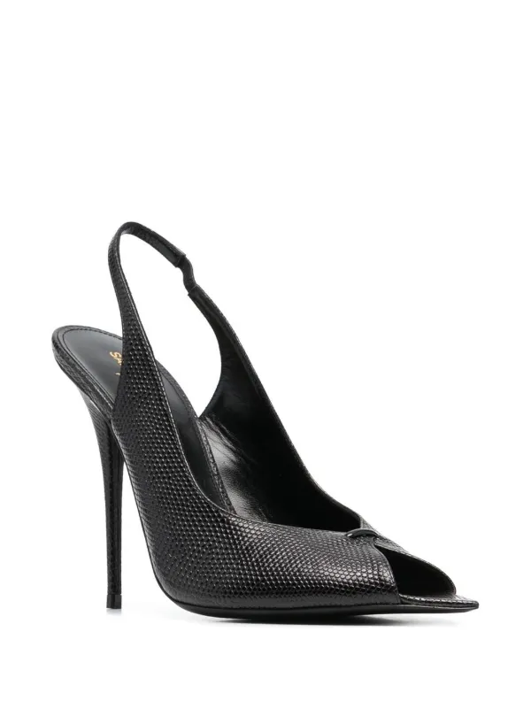 Leather Pumps Saint Laurent Lola Pumps Saint Laurent Brown