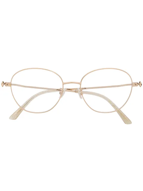 Jimmy Choo Eyewear round-frame glasses