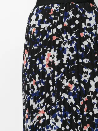 printed pleated skirt展示图