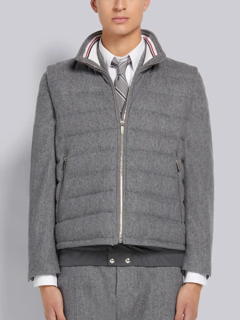 Bar Stripe Down-Filled Ski Vest 